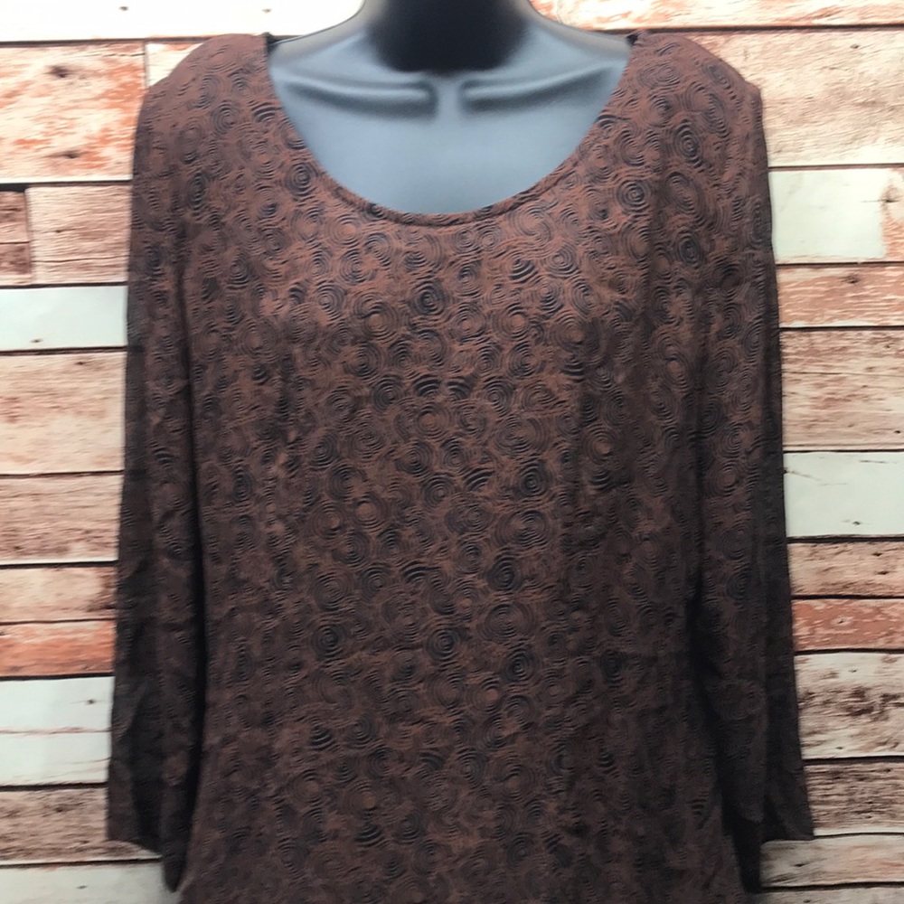 Carole Little dress 10 polyester layered dress Hg9 - Picture 4 of 8